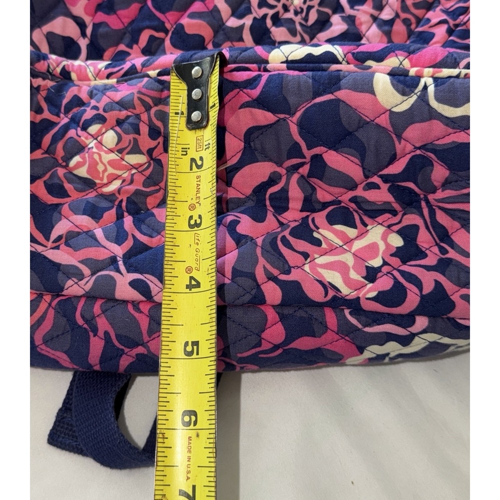 Vera Bradley Katalina Pink Campus Backpack Laptop Bag - Picture 11 of 11